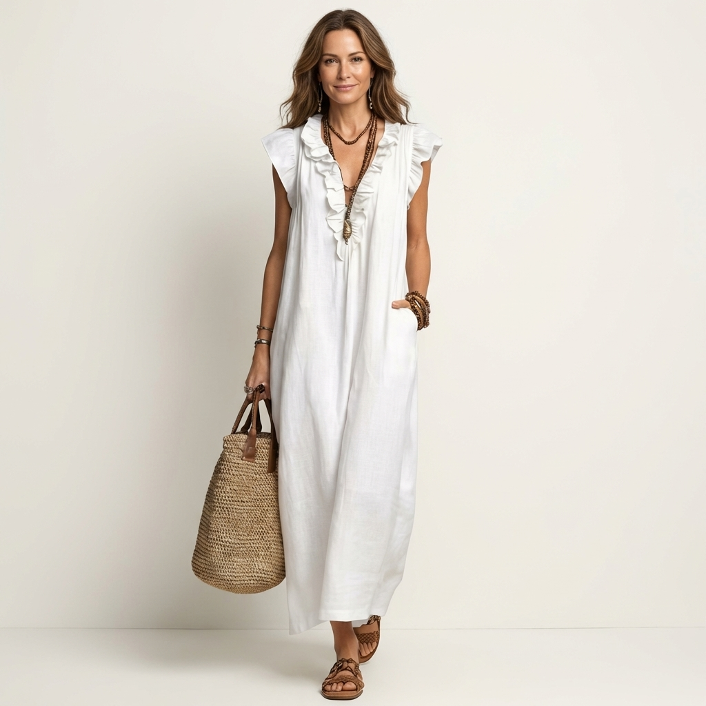 Zala | Fluidna maxi obleka