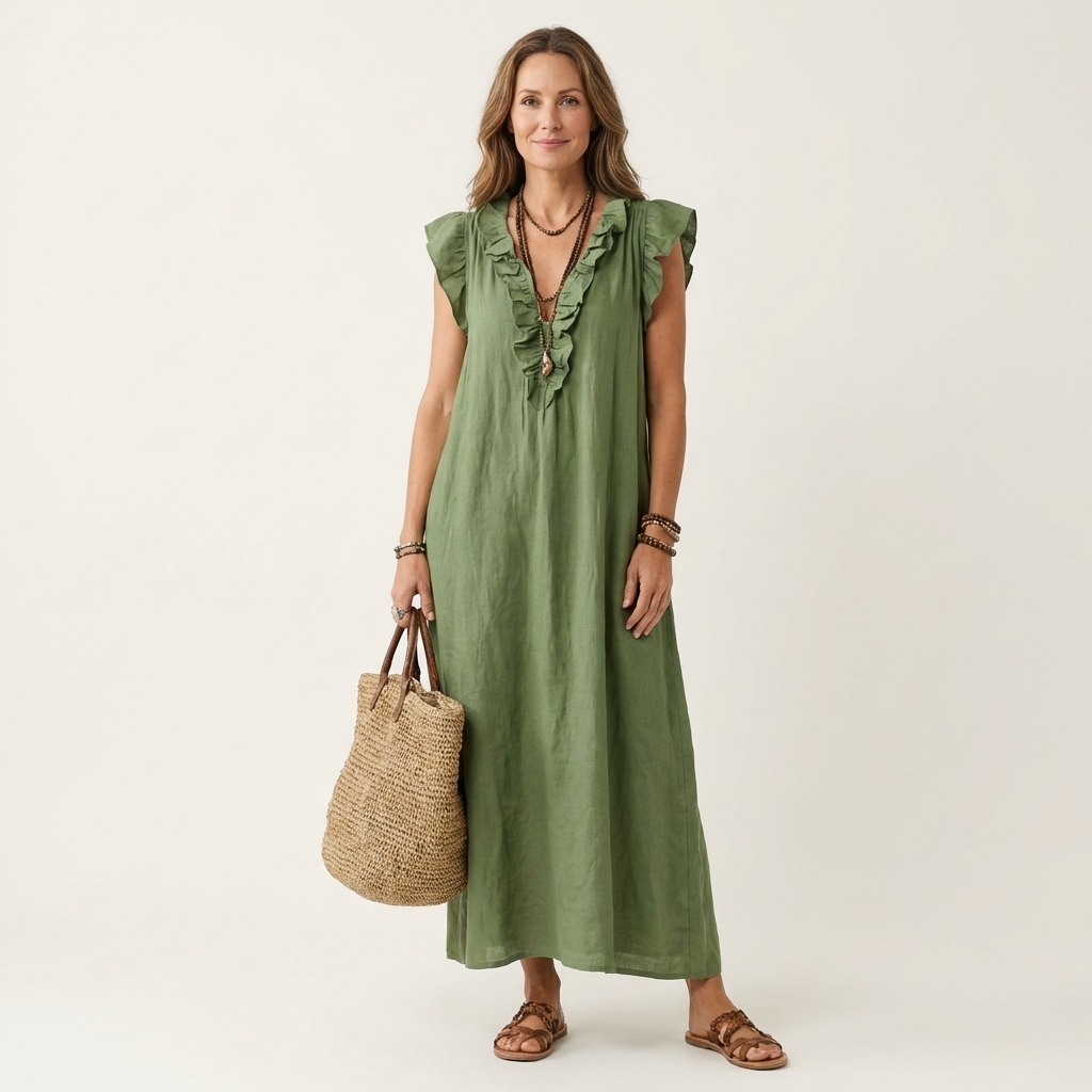 Zala | Fluidna maxi obleka