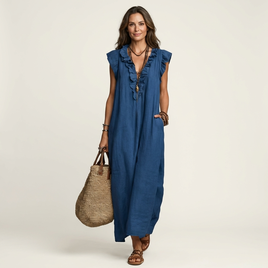 Zala | Fluidna maxi obleka