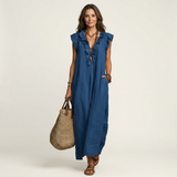 Zala | Fluidna maxi obleka