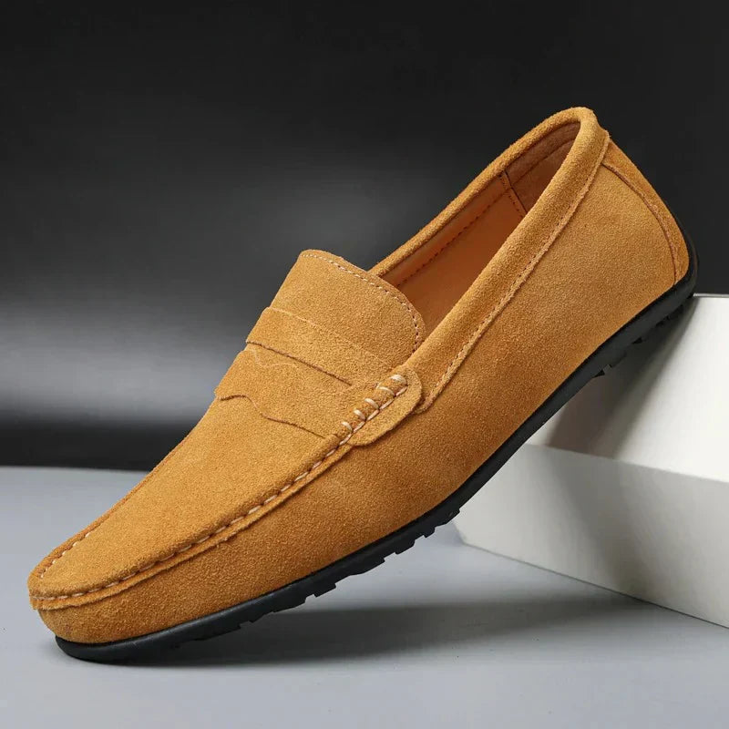 Tian | Suede Loafers