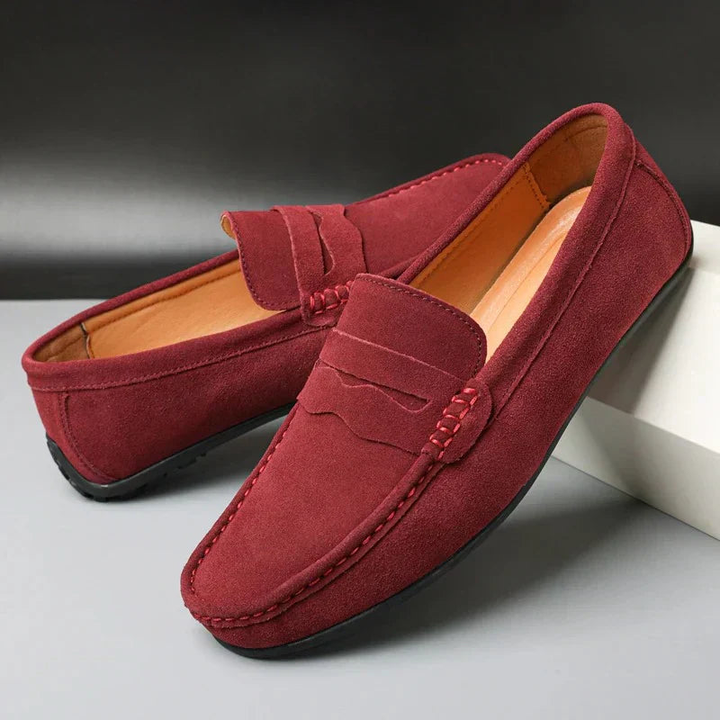 Tian | Suede Loafers