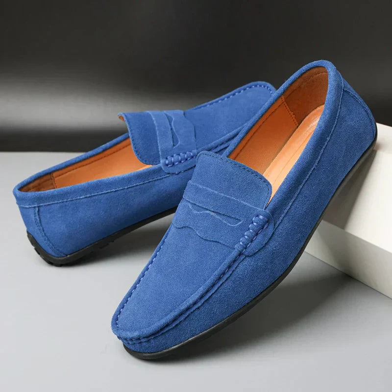 Tian | Suede Loafers