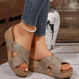 Oakley – Boho Wedge Sandali