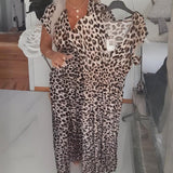 Iza | Elegantna leopardja obleka