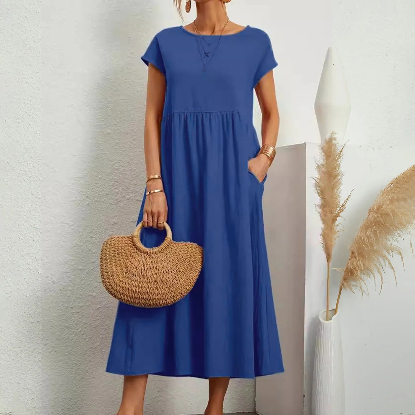 CATHERINE | ELEGANTNA OSNOVNA OBLEKA