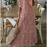 Luna | Midi obleka v boho slogu brez truda