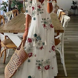 Luna | Midi obleka v boho slogu brez truda